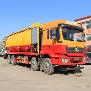 Shaanxi Automobile Delong 18+12 Cubic Cleaning And Suction Vehicle4