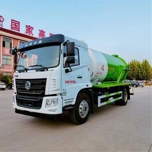 10 Cubic Meters Dongfeng Huashen T1 Sewage Suction Truck