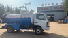 Cylindrical kitchen waste truck