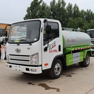 FAW Jiefang 3-cubic Meter Fecal Truck