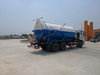 Large capacity sewage suction truck