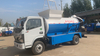 Cylindrical kitchen waste truck