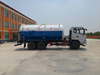 Large capacity sewage suction truck