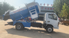 Cylindrical kitchen waste truck