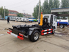 Dongfeng 5 Cubic Hook Arm Garbage Truck