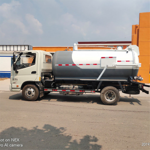 5 Cubic Meters Futian Sewage Suction Truck