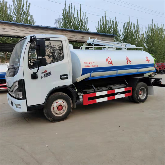 5 Cubic Meters Dongfeng Furuka F6 Suction Truck