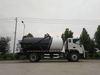 Medium to large scale sewage suction truck