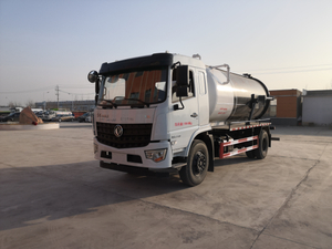 Large scale sewage suction truck