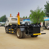 Futian 12 Cubic Hook Arm Garbage Truck