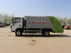 Medium compressed garbage truck