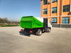 4 cubic meters of garbage truck with hanging bucket