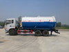 Large capacity sewage suction truck