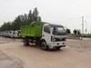 Large hook arm garbage truck