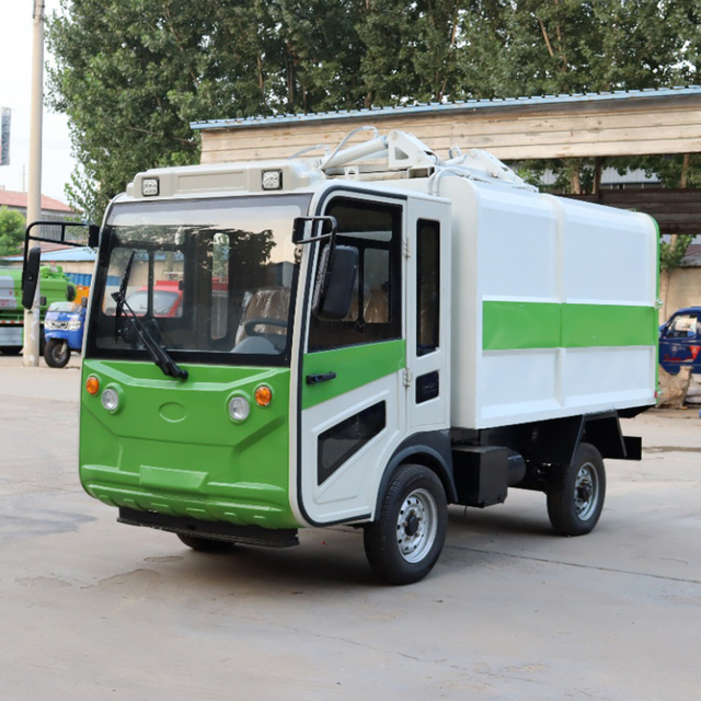 Sightseeing Funds 5 Cubic New Energy Electric Four-wheel Garbage Truck