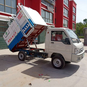 5 Cubic New Energy Electric Four Wheeled Garbage Truck