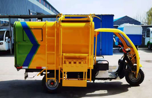 3 Cubic Large New Energy Electric Three Wheeled Garbage Truck