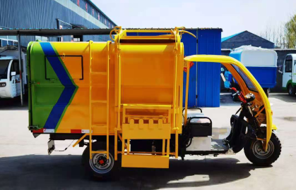 3 Cubic Large New Energy Electric Three Wheeled Garbage Truck