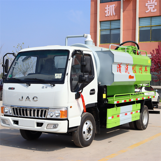 4+2 Specification Cleaning And Suction Truck