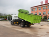 Large hook arm garbage truck