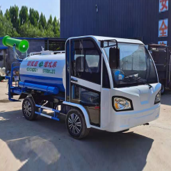 2 Cubic New Energy Electric Four-wheel Sprinkler Truck