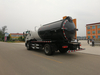 Medium to large scale sewage suction truck